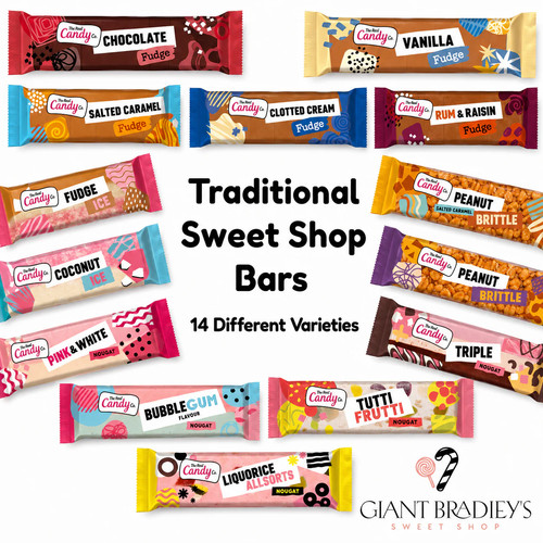 Fudge and nougat - and,