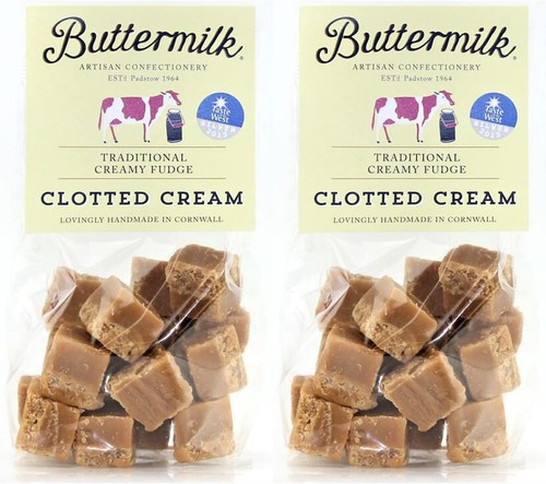 Buttermilk clotted cream fudge - clotted,