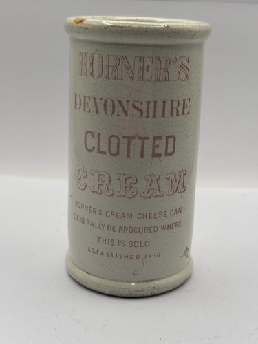 Old advertising clotted cream