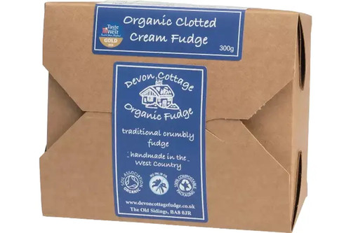 Organic clotted cream - organic, fudge