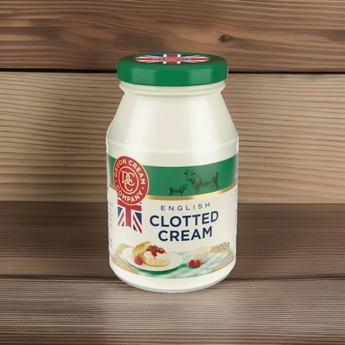Clotted cream jar devon - cream,