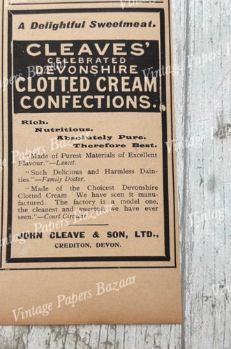 Cleaves devonshire clotted - devonshire,