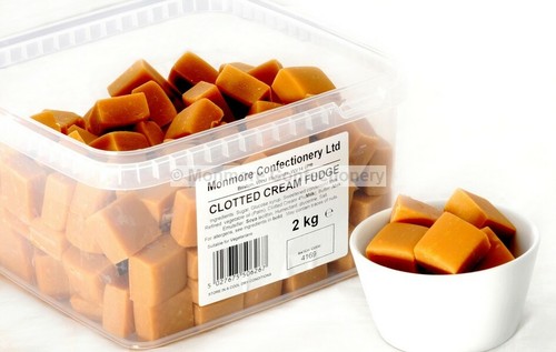 Monmore clotted cream fudge - cream,