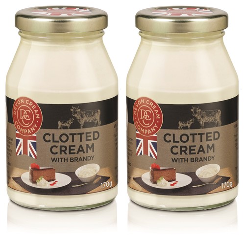 Brandy clotted cream devon - brandy,