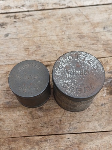 Vintage clotted cream tins - 2,